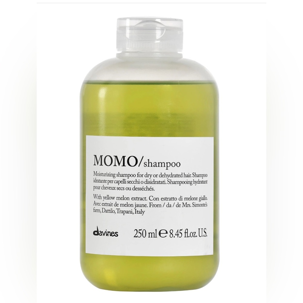 Davines MOMO Hydrating Shampoo with Green Tint
